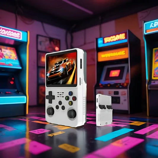 Retro Handheld Gaming Console with HD Screen & USB Charging - Buy 1 Get 1 Free
