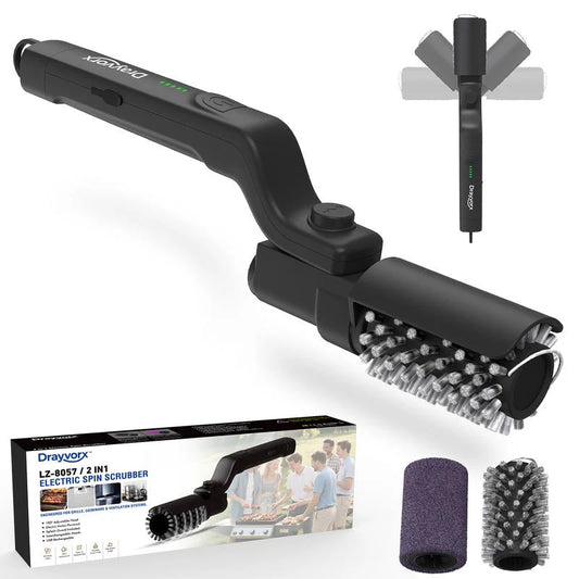 Rechargeable Electric BBQ Grill Cleaning Brush