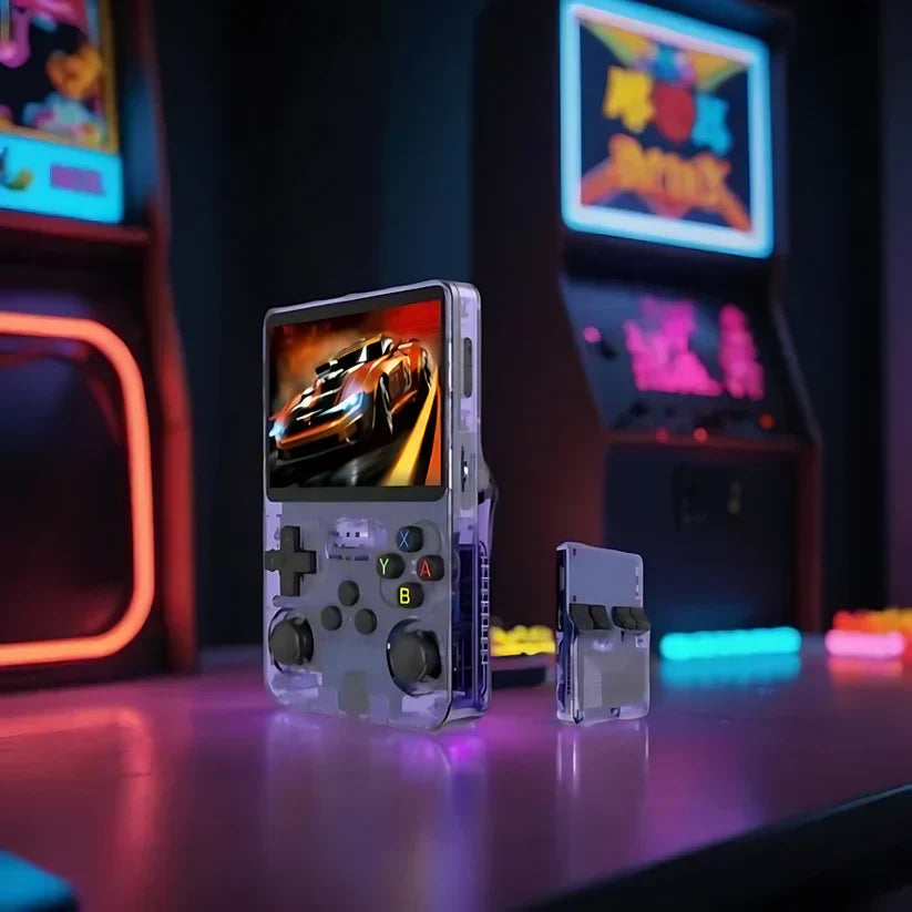 Retro Handheld Gaming Console with HD Screen & USB Charging - Buy 1 Get 1 Free